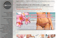 Desktop Screenshot of farmaciaconejero.com